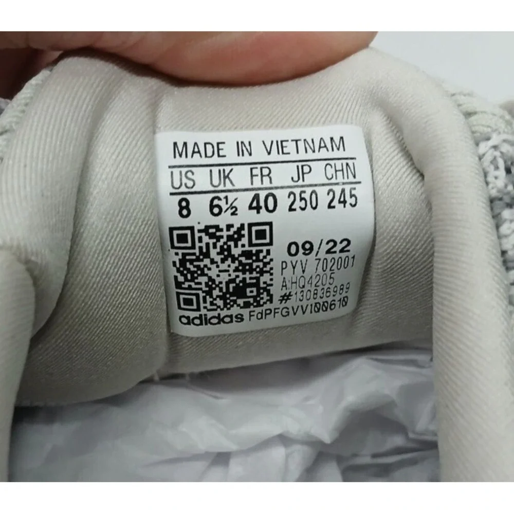 Adidas Women's Ultraboost 1.0 Running Shoes HQ4205 Double Gray‎ White Sz 8